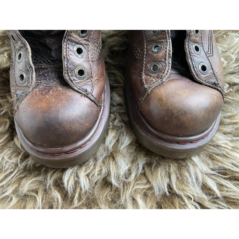 Vintage Dr Martens Ankle Boots Style 8287  Men's Sz UK 8 / US 9 No Laces/Inserts - Picture 3 of 10